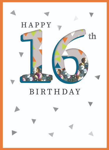 Picture of 16TH BIRTHDAY CARD